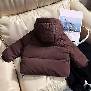 Зимова куртка для дівчаток і хлопчиків, повсякденна пухова куртка synthetic.ua - Фото 1