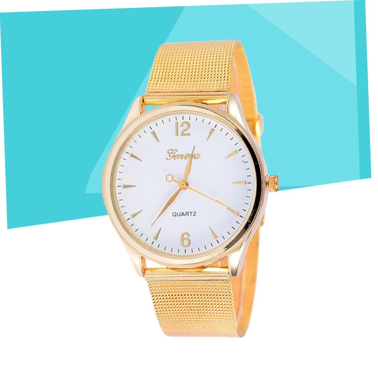 Кварцевые часы WRITWAA с сетчатым ремешком, Кварц, фото №3