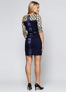 Платье Elisabetta Franchi 38 Синий (BG-31793-DRESS_Blue) synthetic.ua - Фото 1