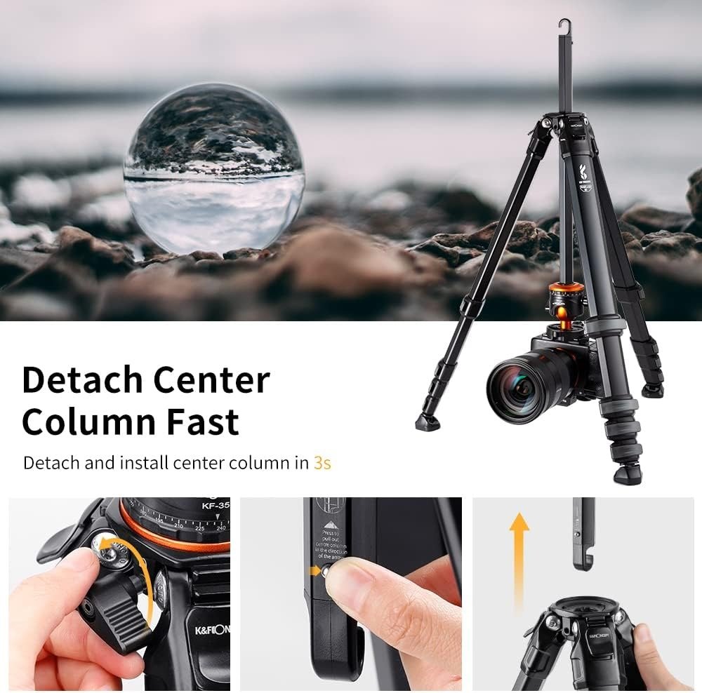 Штатив K&F Concept KF09.105 Черный, фото №6