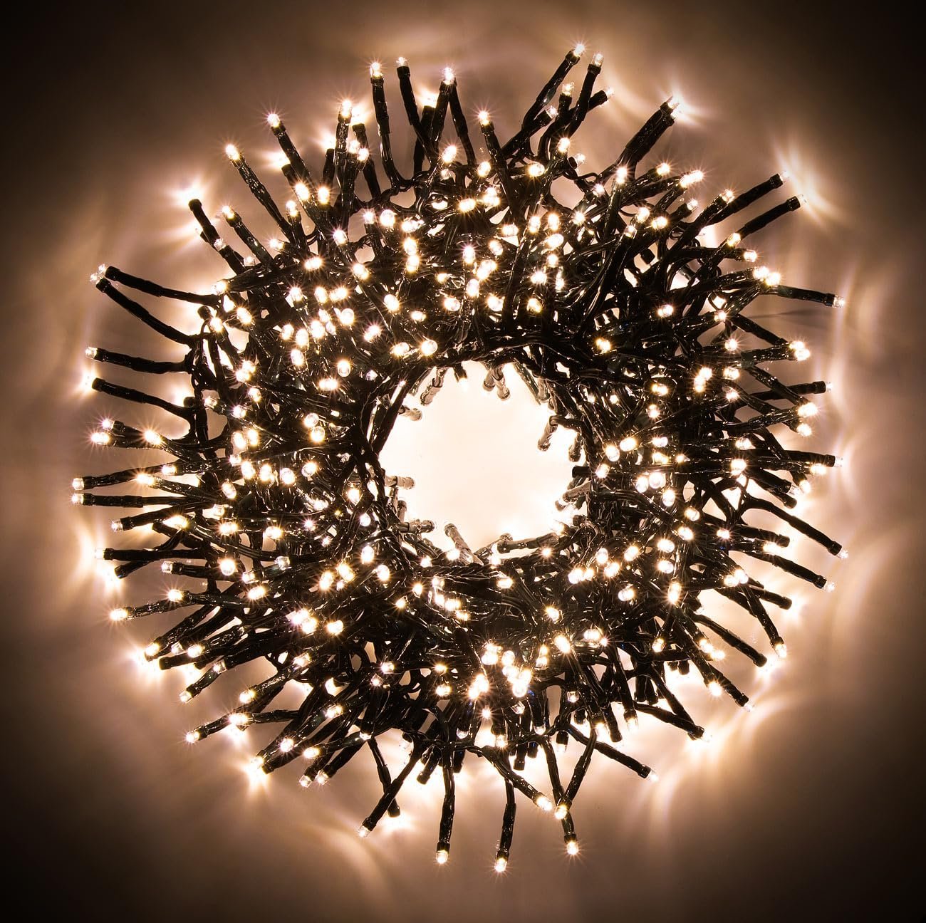 Гирлянда Lunartec CHRISTMAS LED, 1000 светодиодов, 8 режимов, IP44, 10 м, теплый белый, фото №6