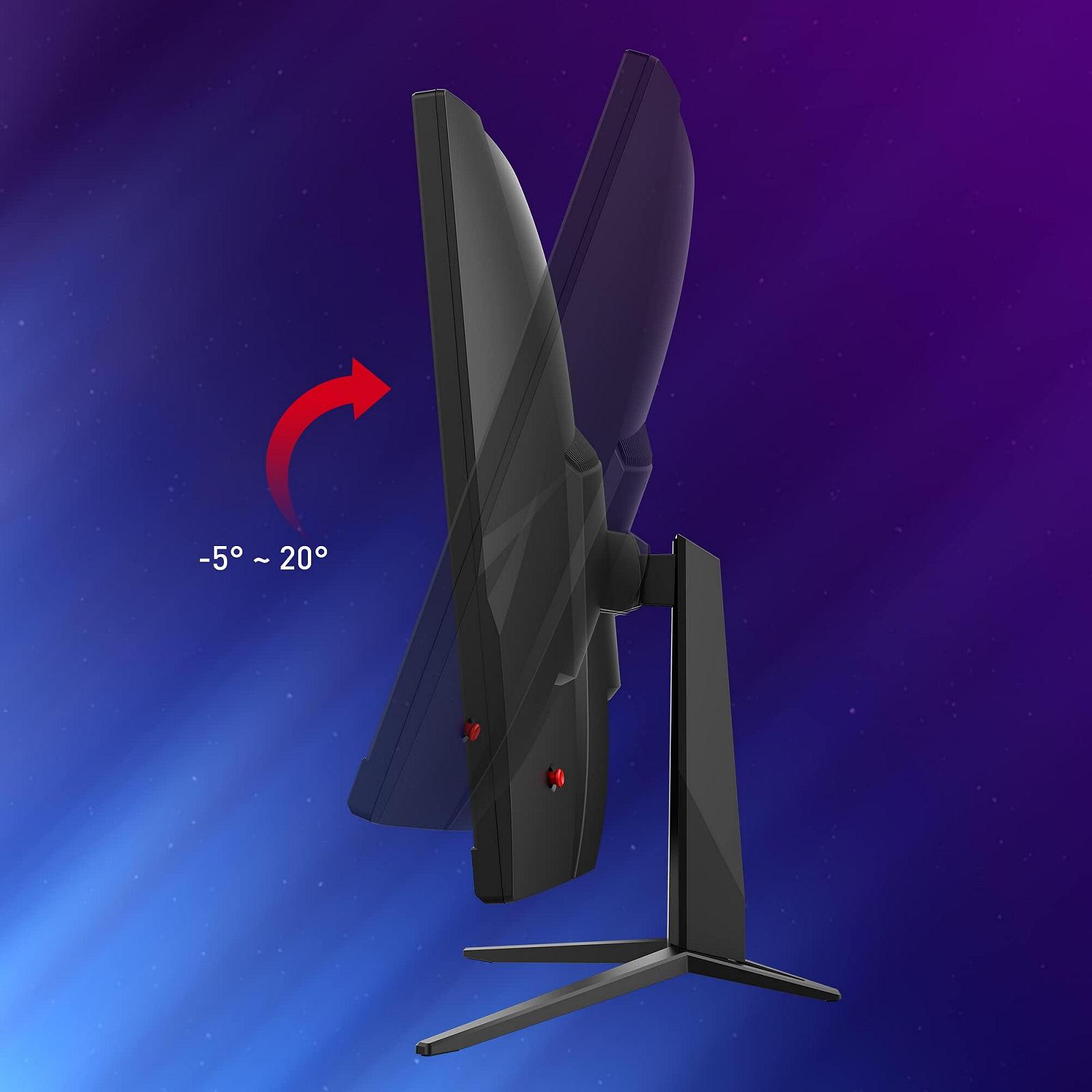 Монітор MSI G27CQ4DE E2 27 дюймів Ігровий WQHD Кривий 1500R 170 Гц 1ms VA HDR Готовий FreeSync Premium HDMI 2.0b Чорний, фото №5