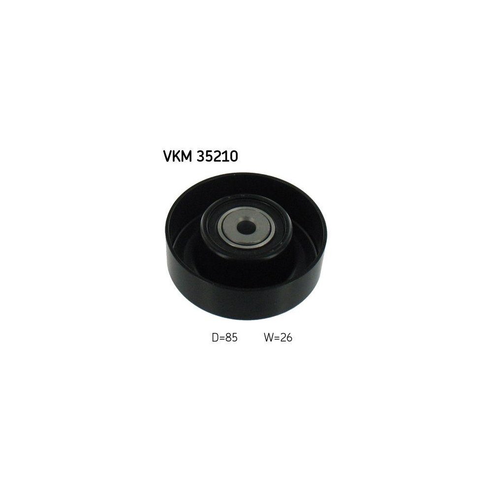 Ролик обвідний/напрямний поліклинового ременя SKF VKM 35210 для OPEL RENAULT SAAB, фото №1