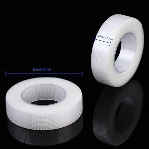 Стрічка для вій PE Micropore Medical Tape 1.3 см x 2.3 м Прозора synthetic.ua - Фото 1