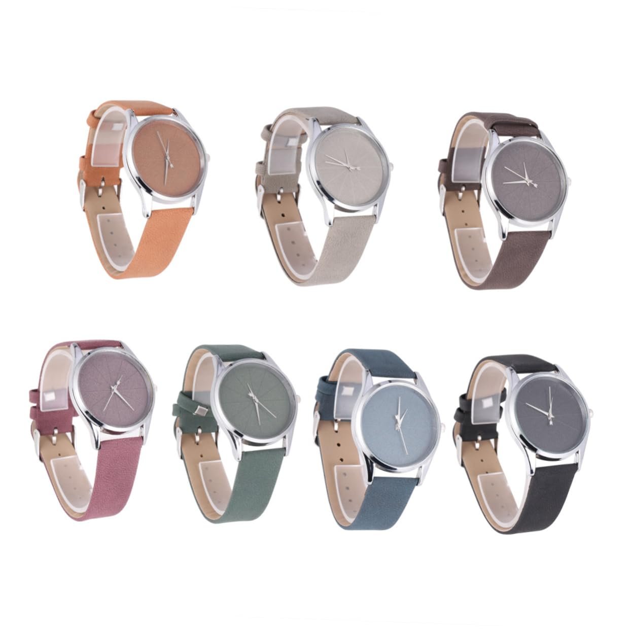 Кварцовий Годинник Beaupretty Жіночий Тонкий Шкіряний Ремінець Мінімалістичний Дизайн Синій, фото №5