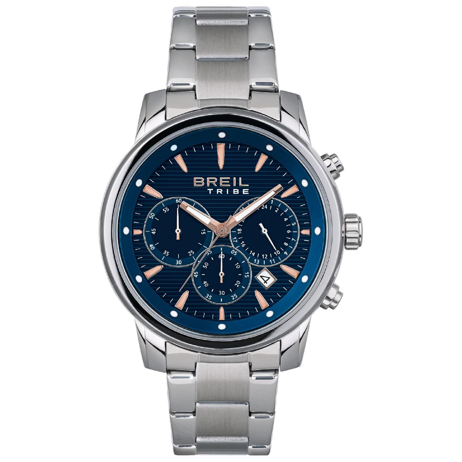 Часы Breil Caliber Chrono Quartz EW0728 Серебристый, фото №1