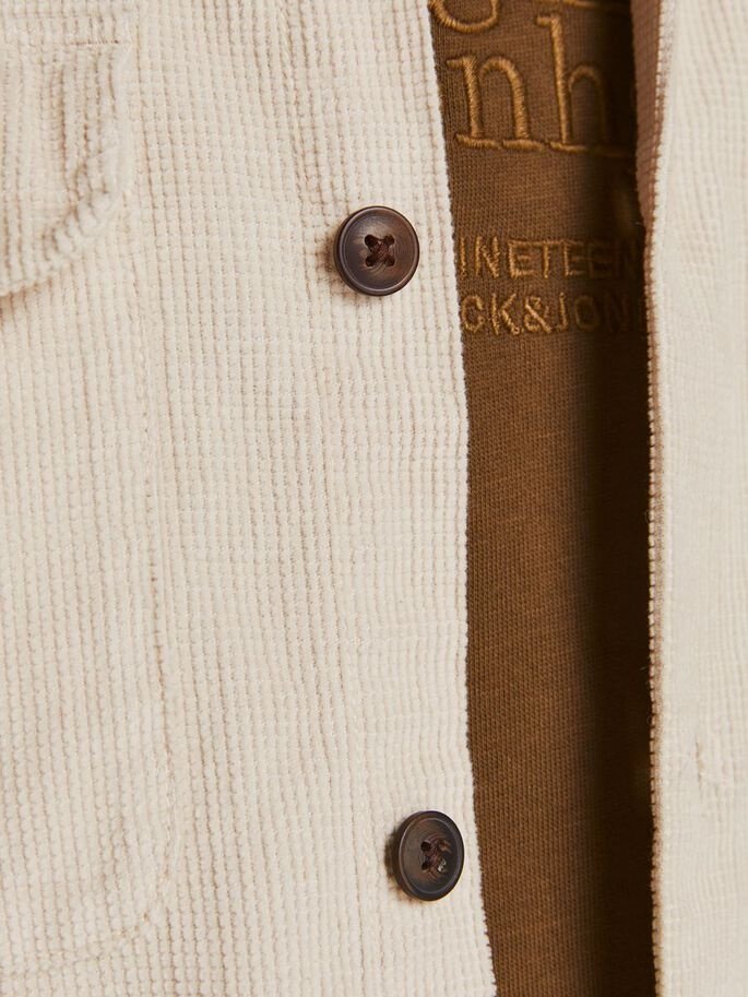 Рубашка Jack&Jones CORD OVERLS 12195966 Овсянка S, фото №4