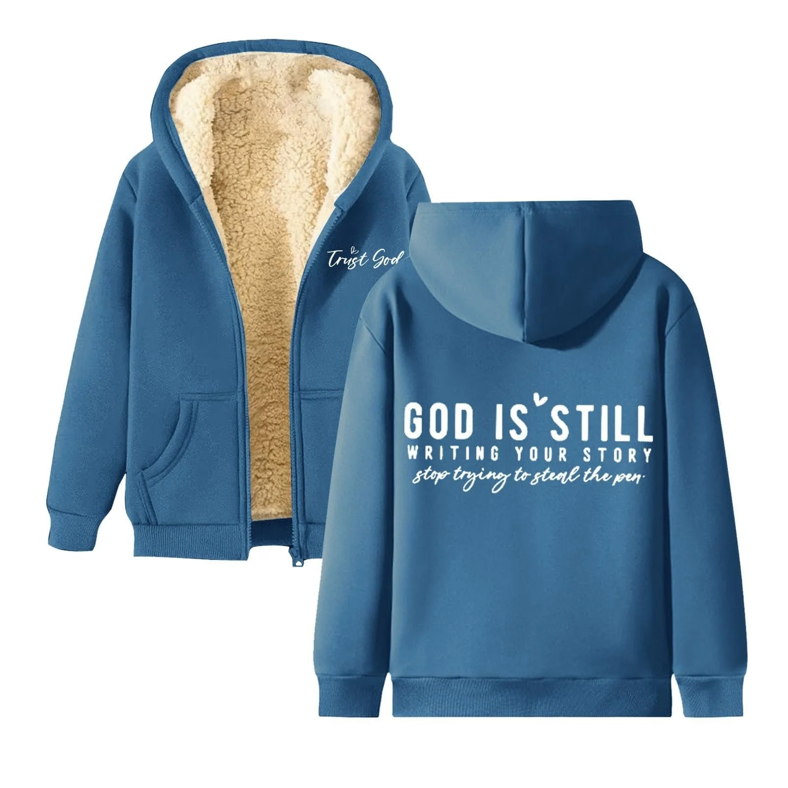 Женская куртка Teddy GFPGNDFHG, повседневная толстовка, теплая пушистая с длинными рукавами, зимняя свободная с карманом, теплая флисовая куртка, плюшевая толстовка осень-зима, фото №1