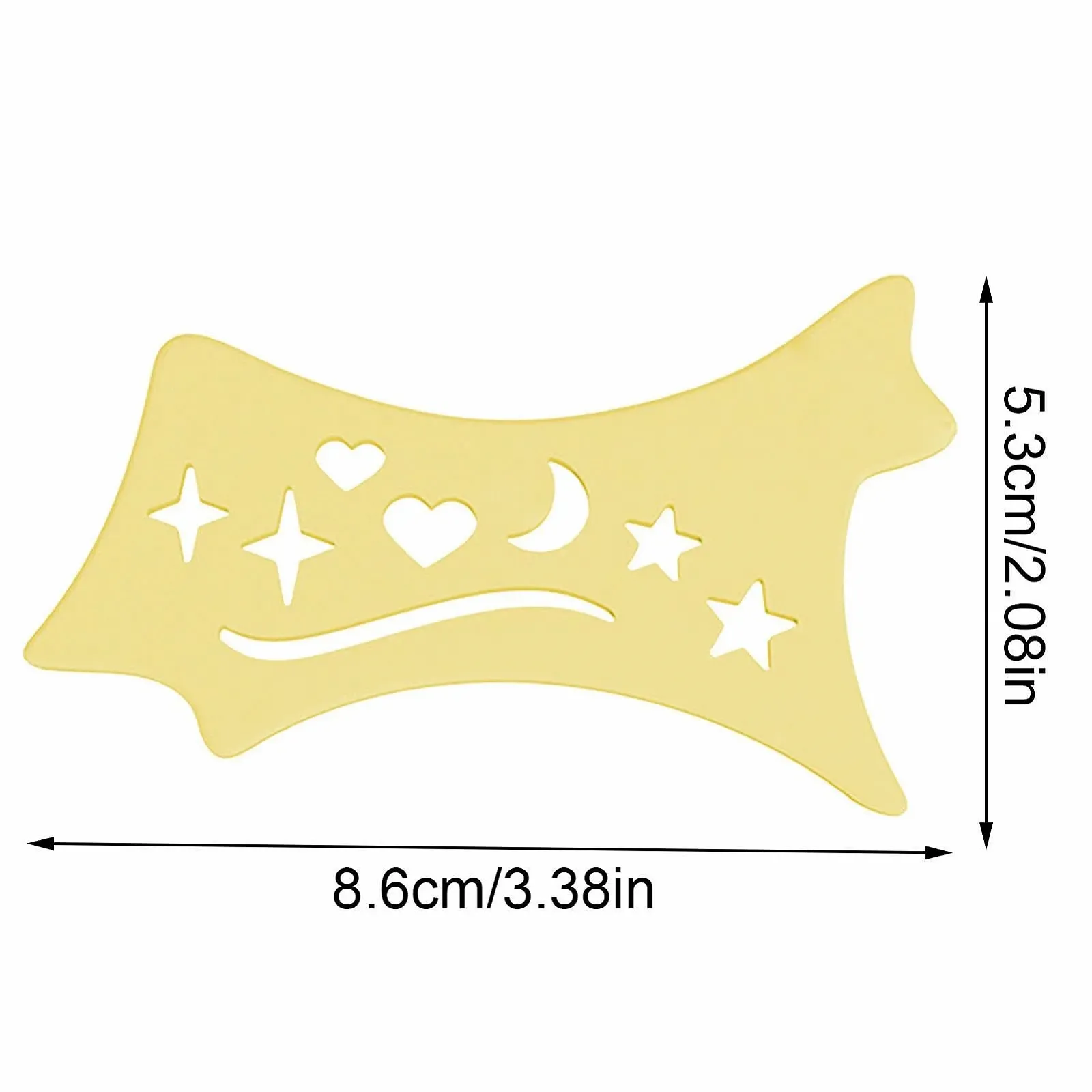 Трафареты для подводки Derwrtup с крыльями силиконовые серо-черные, фото №5 Трафареты для подводки Derwrtup с крыльями силиконовые серо-черные, фото №5