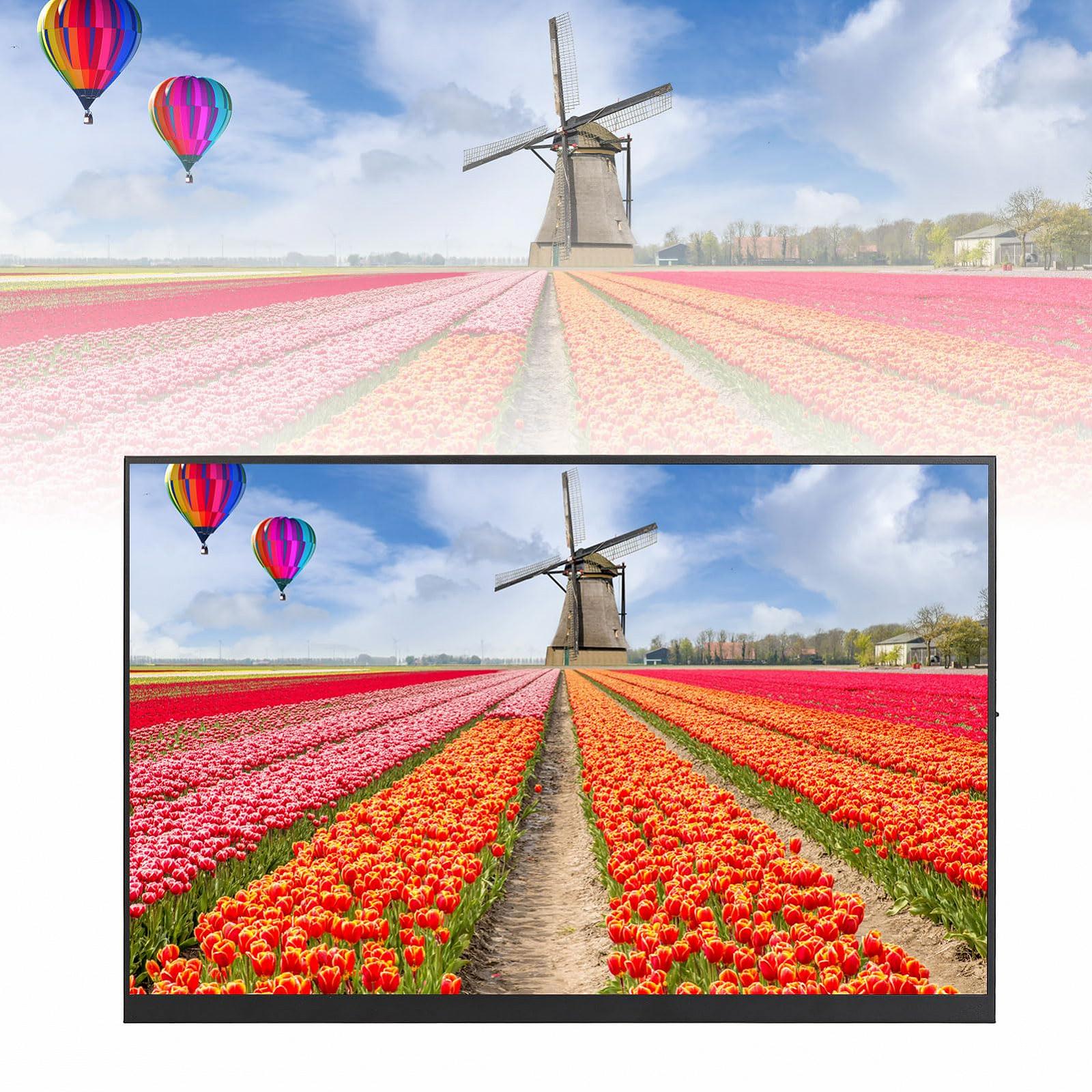 Монітор ASHATA Portable Display 18 дюймів HD 1920 x 1280 IPS USB C HDMI Ігровий Дисплей, фото №4