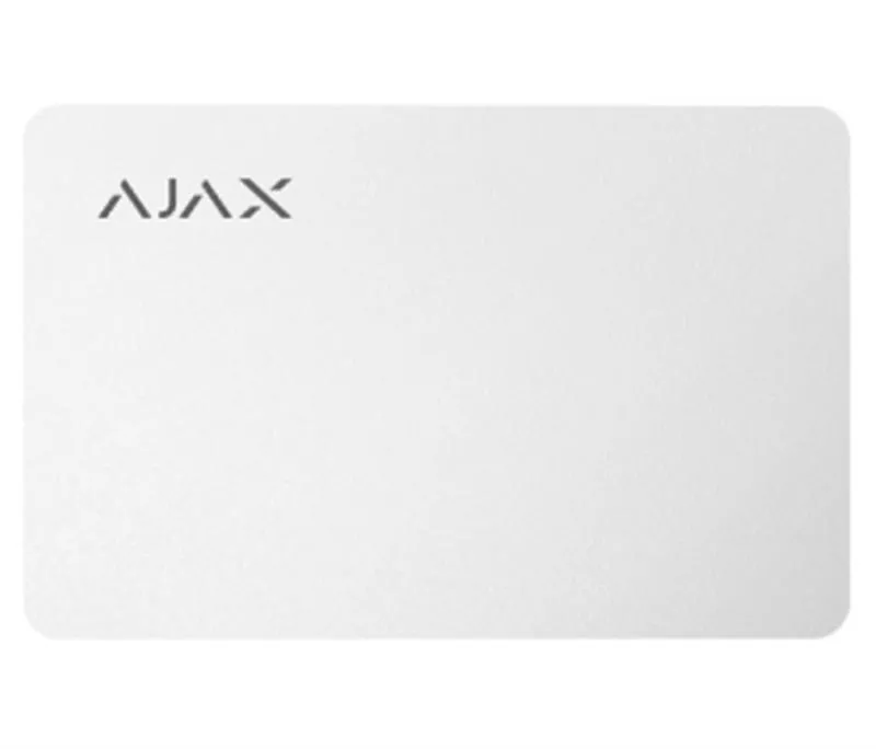 Безконтактна карта Ajax Pass white 10шт (23500.89.WH), фото №1