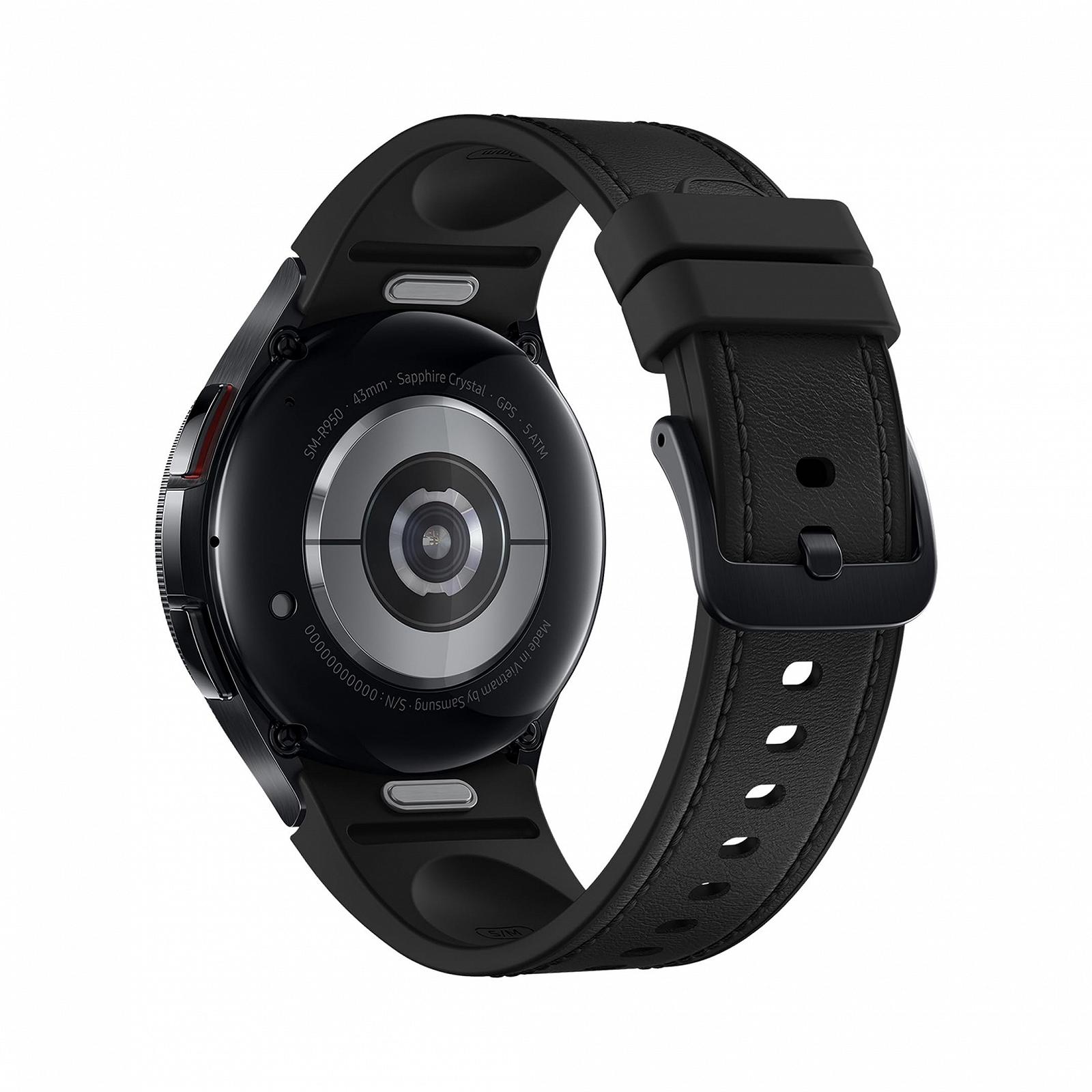 Смарт-годинник Samsung Galaxy Watch6 Classic 43 мм, чорний, фото №2