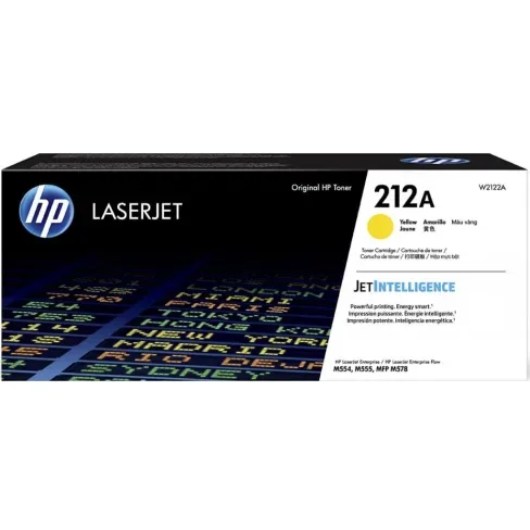 Картридж HP CLJ  212A Yellow 4.5K (W2122A), фото №1
