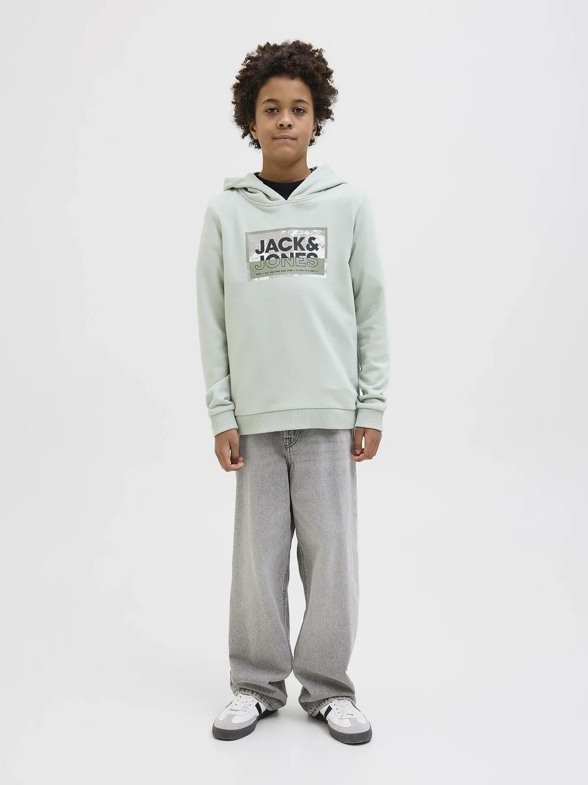 Худи JACK & JONES для мальчика с принтом, Junior, фото №4