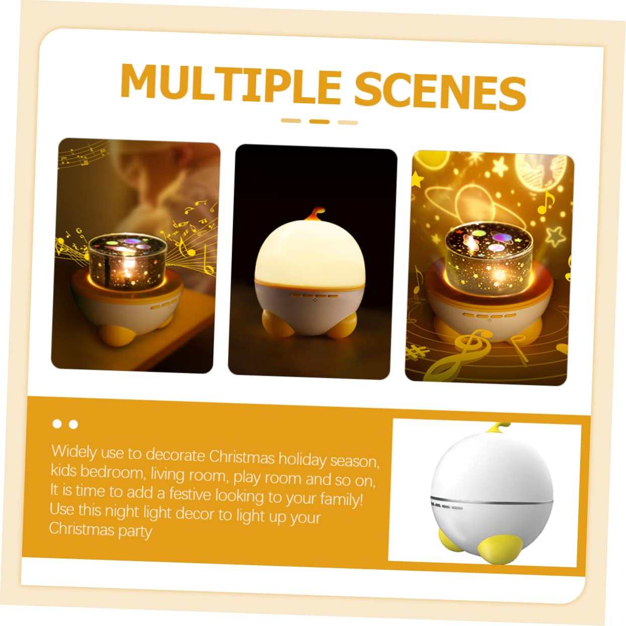 Проектор освітлення OSALADI 4 Sets Різдвяний Нічний обертаючий Декор кімнати, фото №4 Проектор освітлення OSALADI 4 Sets Різдвяний Нічний обертаючий Декор кімнати, фото №4