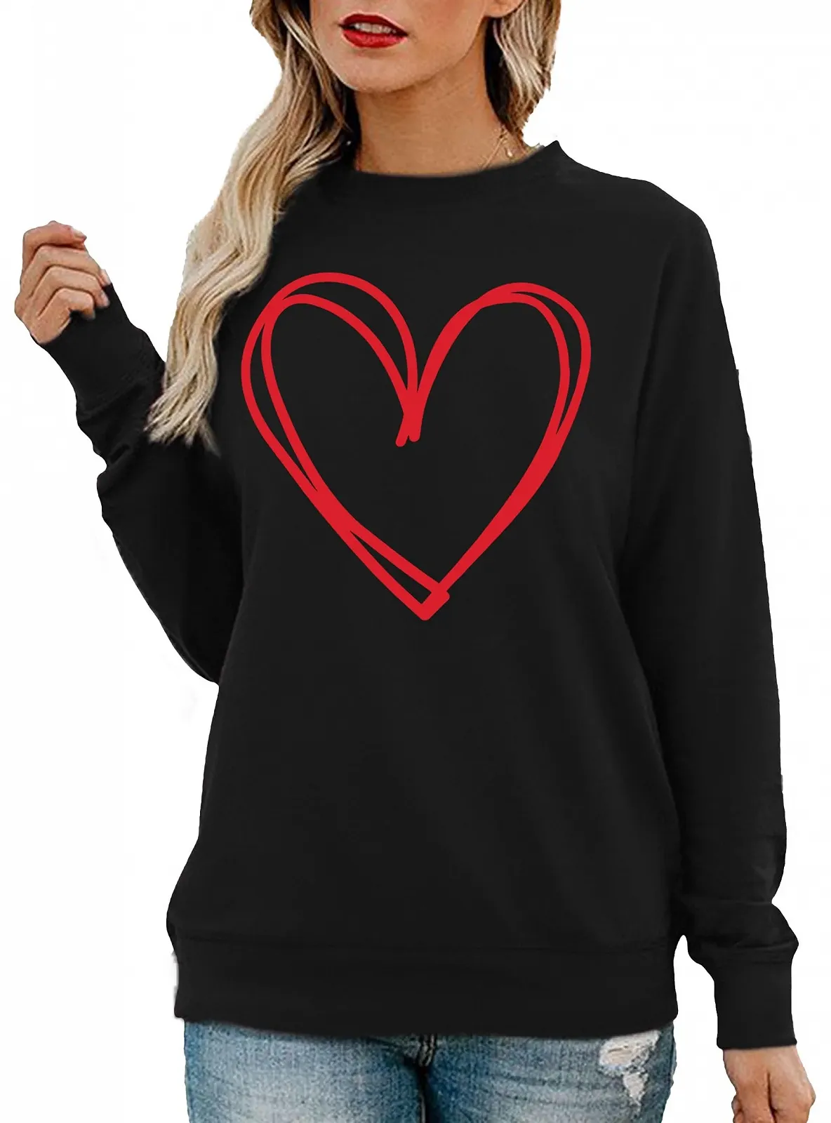 Светр hohololo Жіночий до Дня Святого Валентина, фото №3