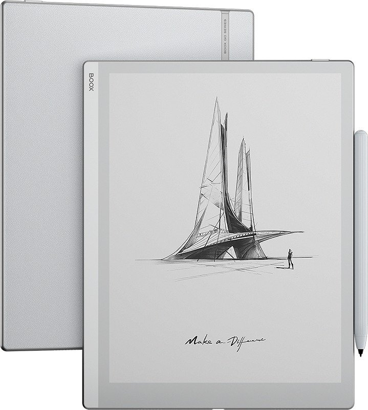 Електронна книга 10.3" ONYX BOOX Go 10.3 / 4/64Gb / Android 12 / Wi-Fi / Bluetooth / Сенсорний E Ink Carta Plus екран (2480x1860) / До 7 тижнів роботи від батереї / Білий, фото №3