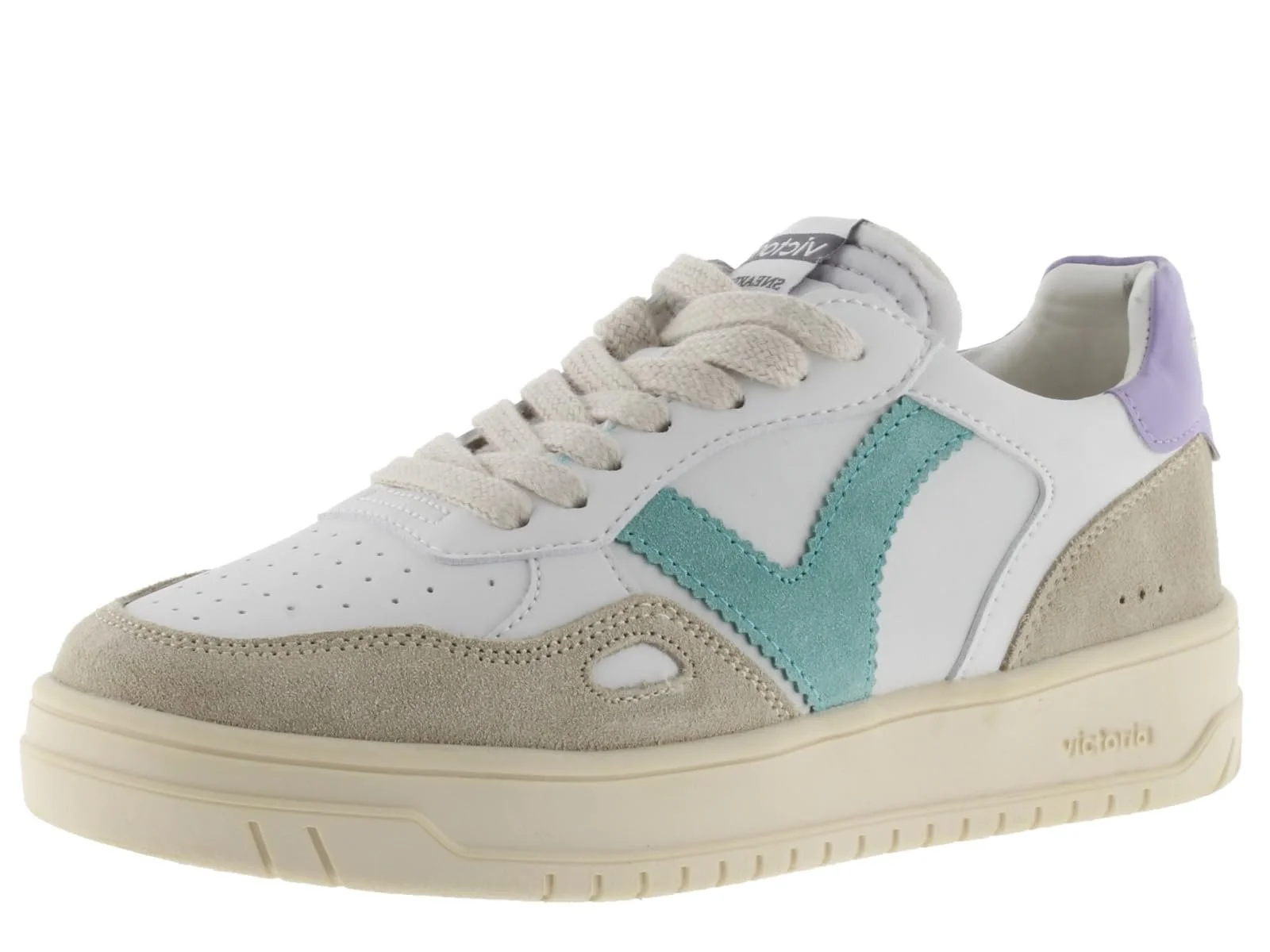Кеди Victoria Seul Штучна Шкіра та Кольорові та Спліт Шкіряні Деталі з Контрастом 1257101 Унісекс, фото №1 Кеди Victoria Seul Штучна Шкіра та Кольорові та Спліт Шкіряні Деталі з Контрастом 1257101 Унісекс, фото №1