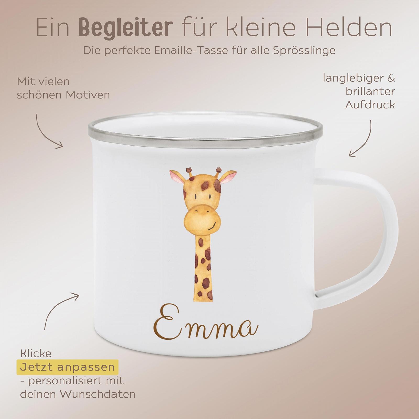 Емальована кружка wunderwunsch Дитяча З Жирафом, фото №5
