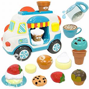 Игрушка для ванны Тележка с мороженым Машина для пены - Фото 1