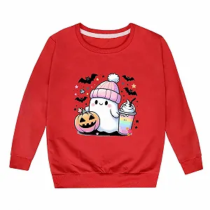 Пуловер для девочек, повседневный, с круглым вырезом, с длинными рукавами, размер 164 synthetic.ua - Фото 1