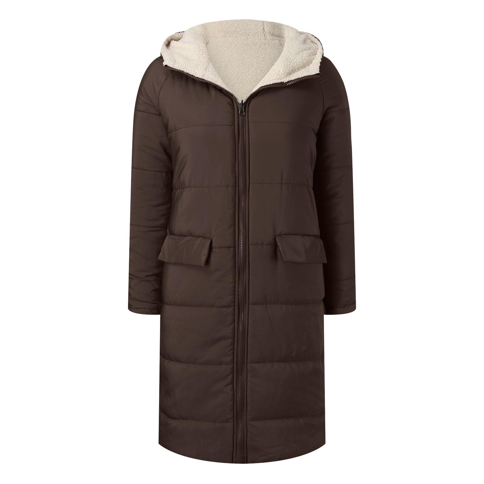 Куртка Duohropke Жіноча тепла зимова двостороння, фото №3