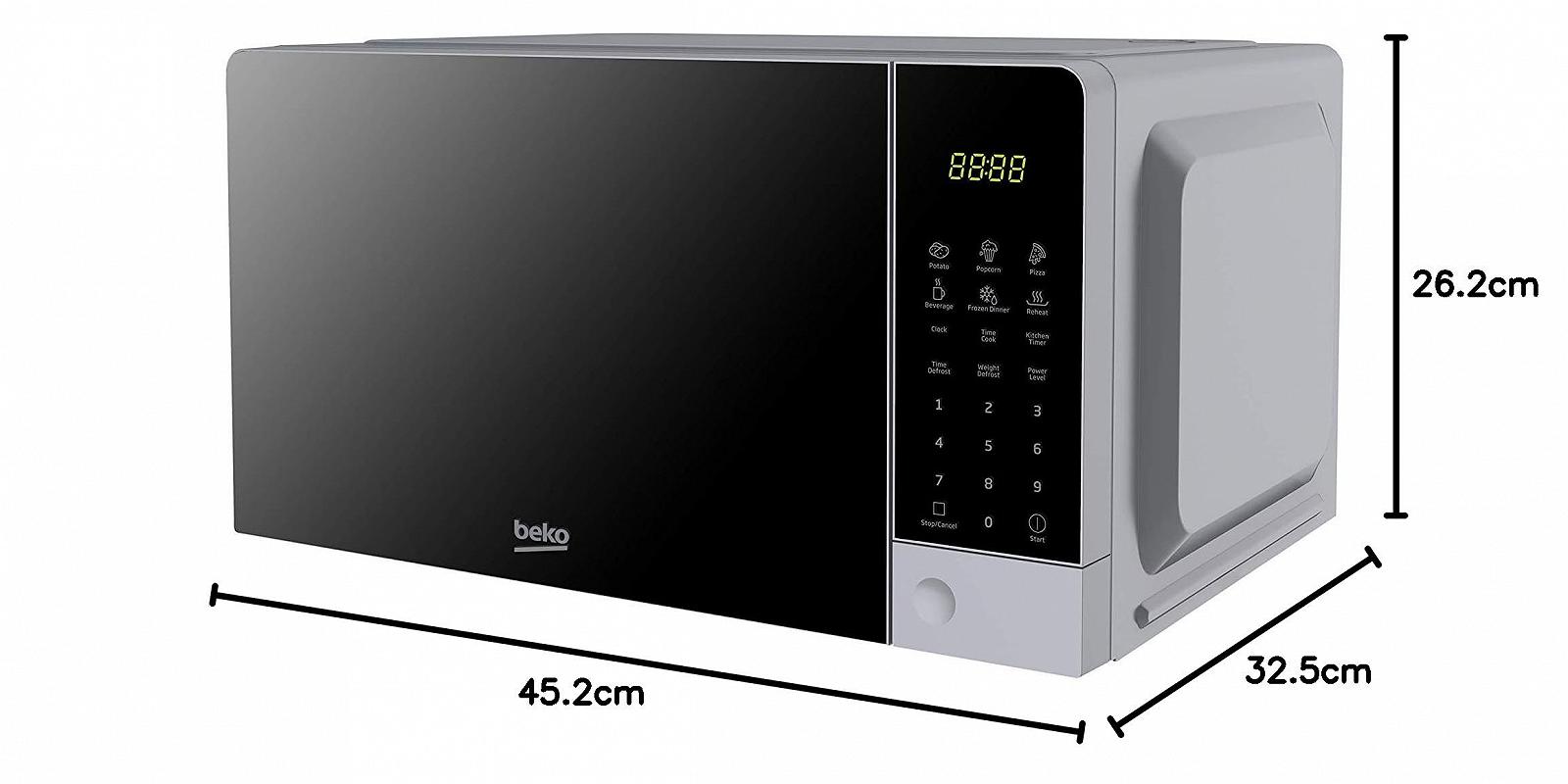 Микроволновая печь Beko MOC201103S 20 л 700 Вт Серебристая, фото №7 Микроволновая печь Beko MOC201103S 20 л 700 Вт Серебристая, фото №7