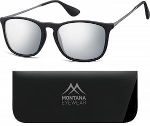 Солнцезащитные очки Montana MS34 Multicoloured (Black/Revo Silver Mirror) 54-18-145 - Фото 1