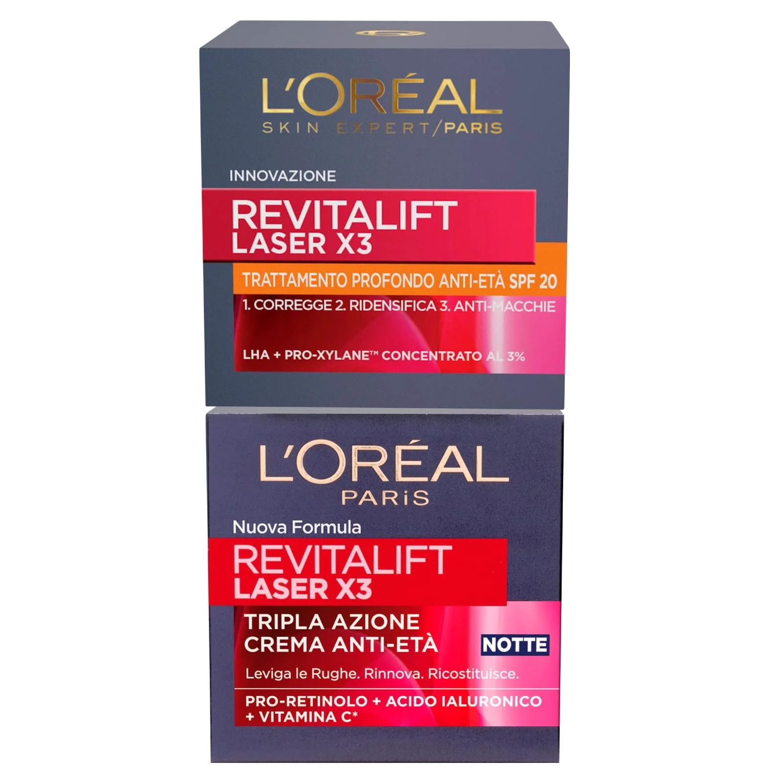 Нічний крем-маска L'Oréal Paris Revitalift Laser X3 Anti-Ageing, фото №1