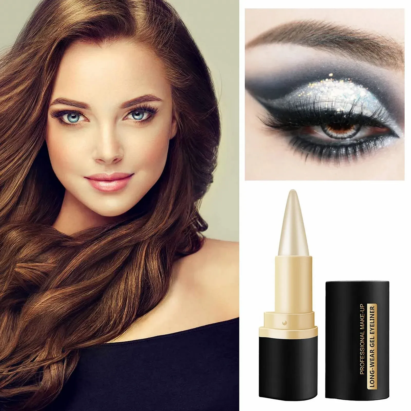 Карандаш для глаз Niktule Matte Быстросохнущий, Устойчивая к смазыванию, фото №5