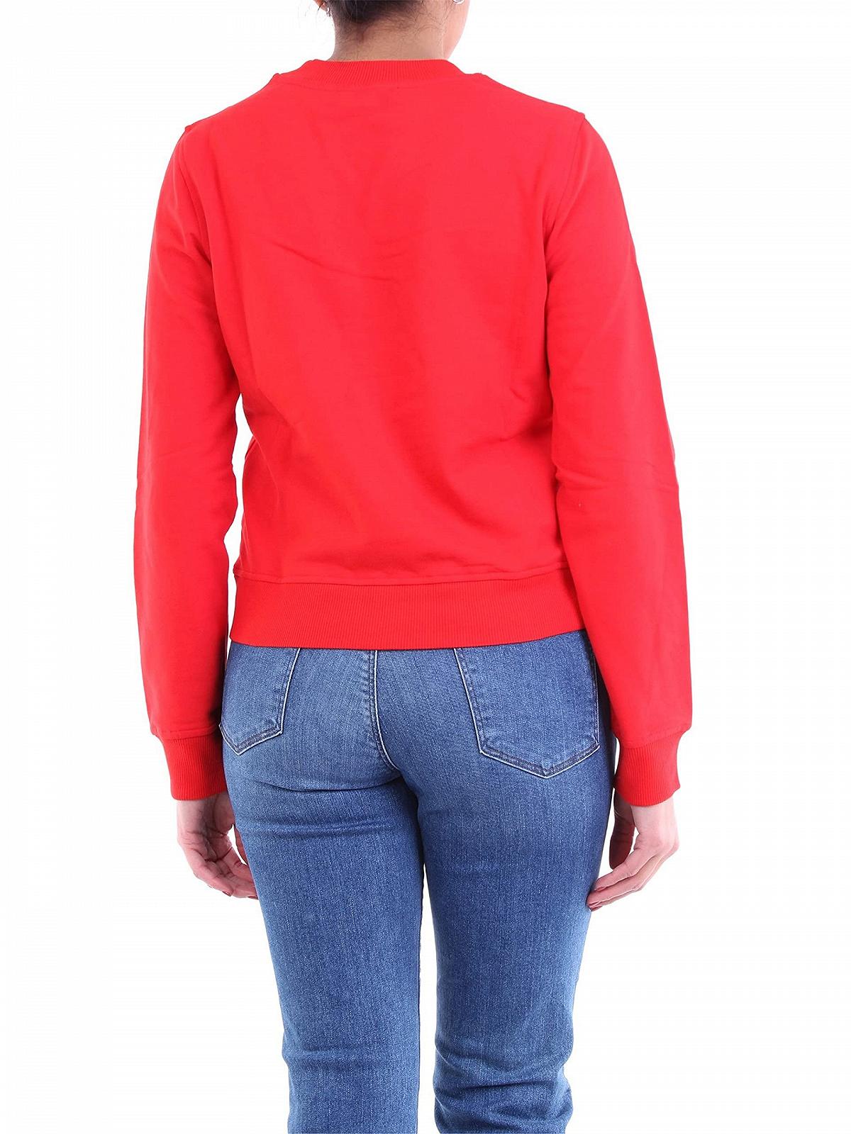 Свитер Love Moschino с длинными рукавами, сердцем и логотипом, фото №5