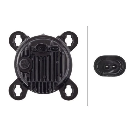 Основная фара HELLA 1B0 015 050-131 левая, правая, фото №2