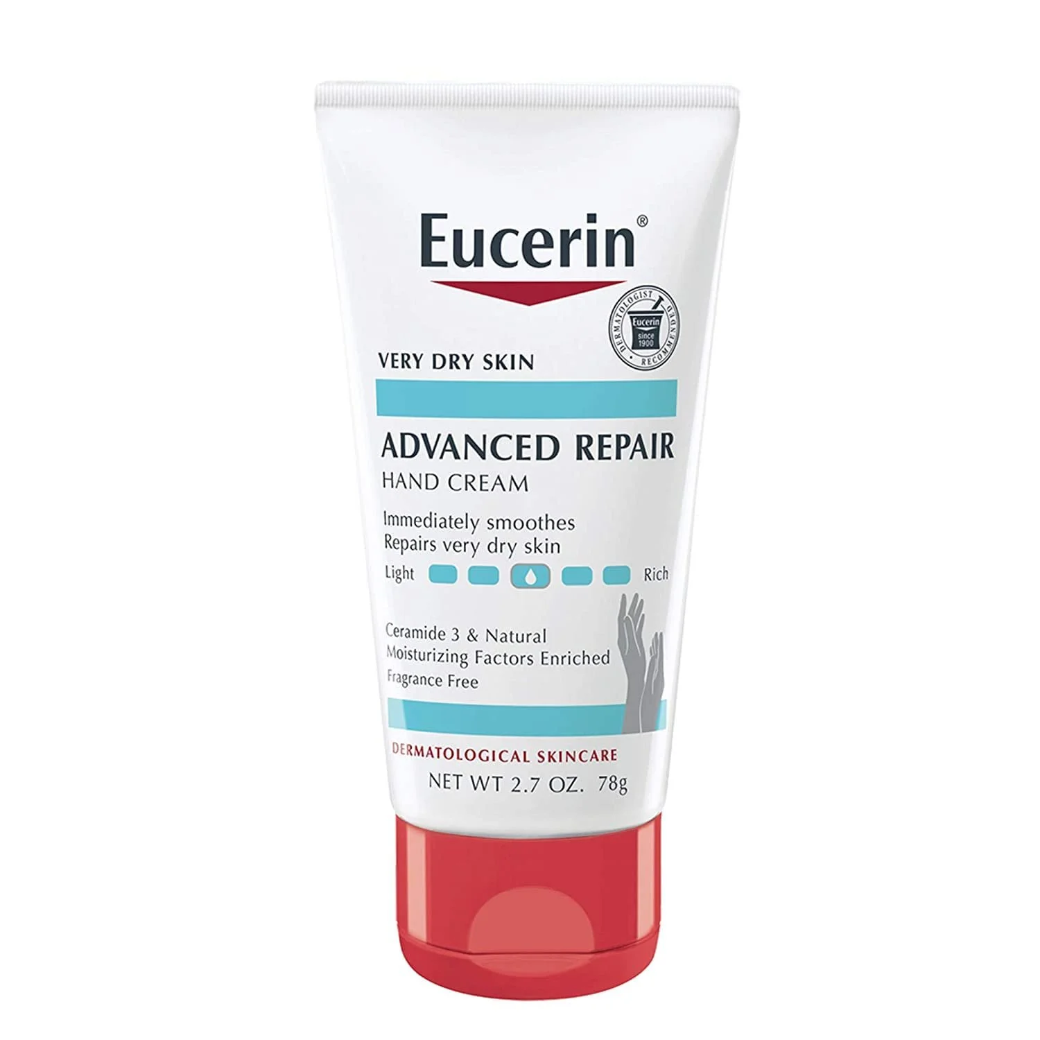 Крем для рук Eucerin Intensive Repair Extra Enriched Без запаху, фото №1