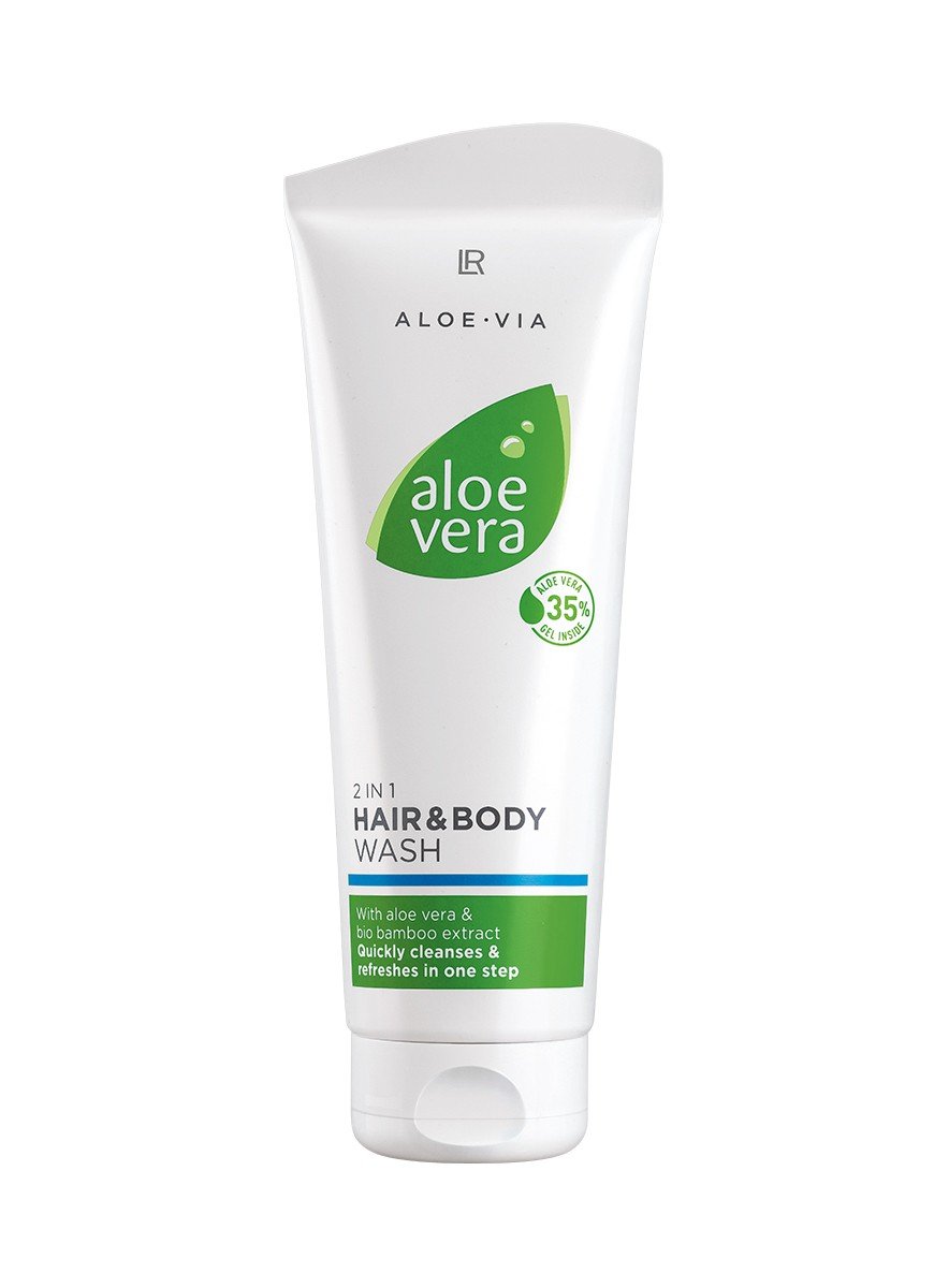 Шампунь 2 в 1 LR Aloe Vera для волосся та тіла, фото №1