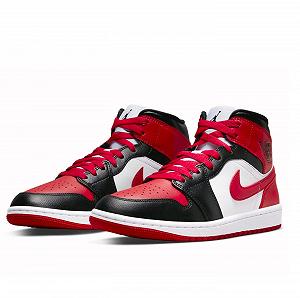Кроссовки Nike Air Jordan 1 Mid мужские synthetic.ua - Фото 1