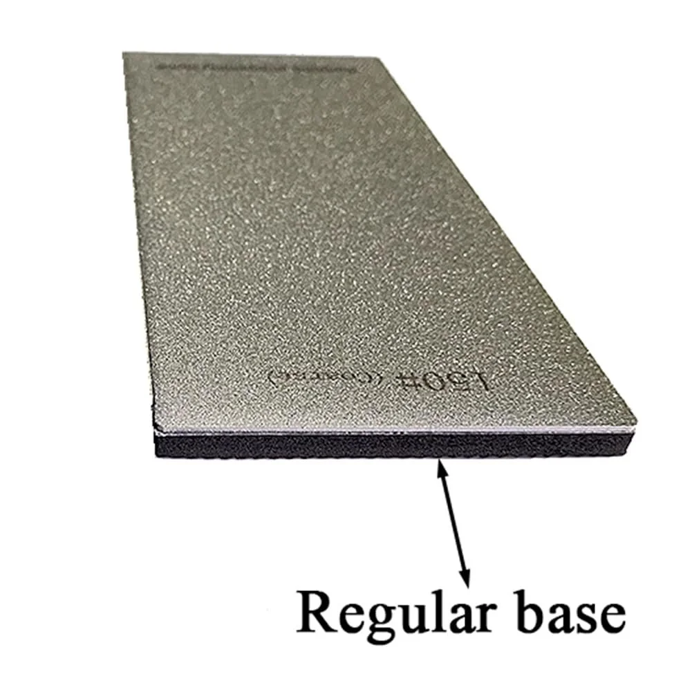 Точильний камінь 15 градусів 150 меш із шкіряною поліровкою та гумовою підкладкою, фото №3