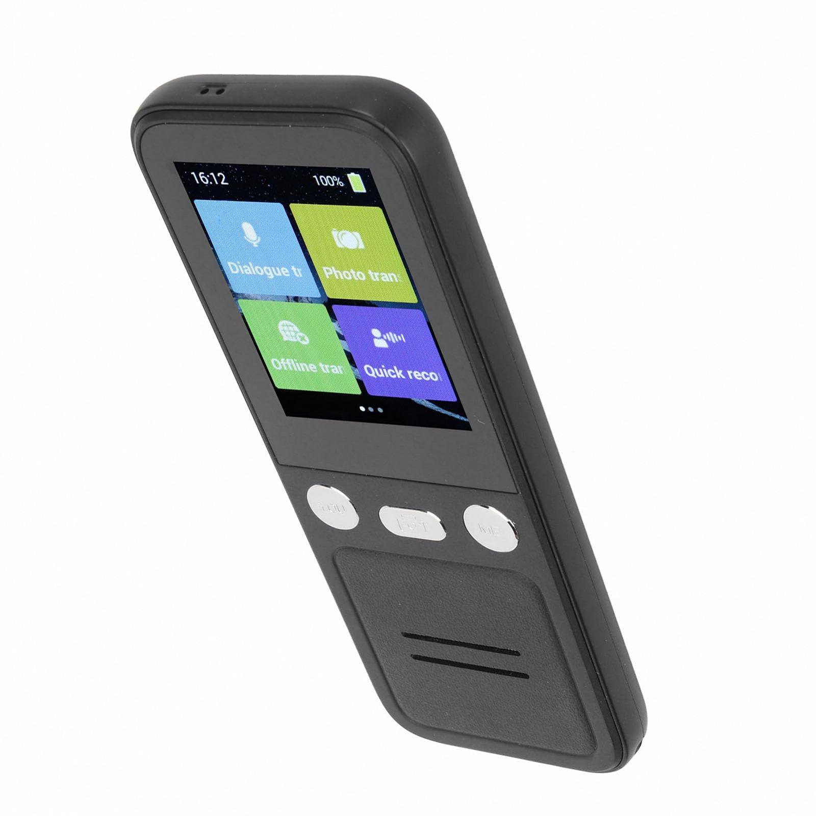 Голосовой переводчик Cryfokt, Интеллектуальный переводчик, 1500 мАч Большая батарея, 134 онлайн языка для обучения, фото №3