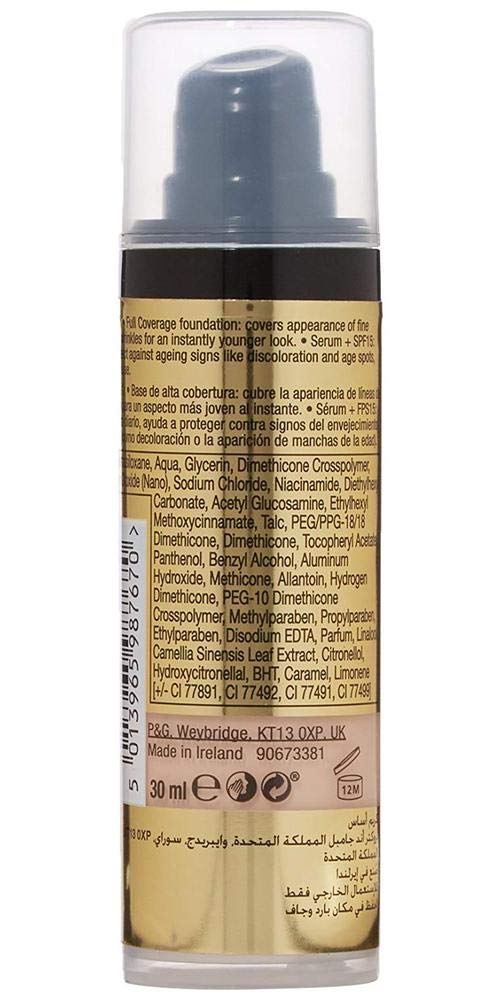 Тональний крем Max Factor Elixir 2-in-1 Plus Serum Number 30 Porcelain, фото №5