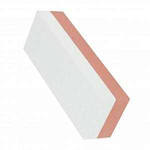 Точильний камінь двосторонній 400/1500 грит корунд зелено-червоний synthetic.ua - Фото 1