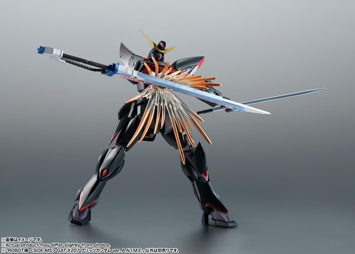 Фігурка Рухомий Костюм Gundam Seed GAT-X207 Blitz Gundam ver. A.N.I.M.E., фото №11