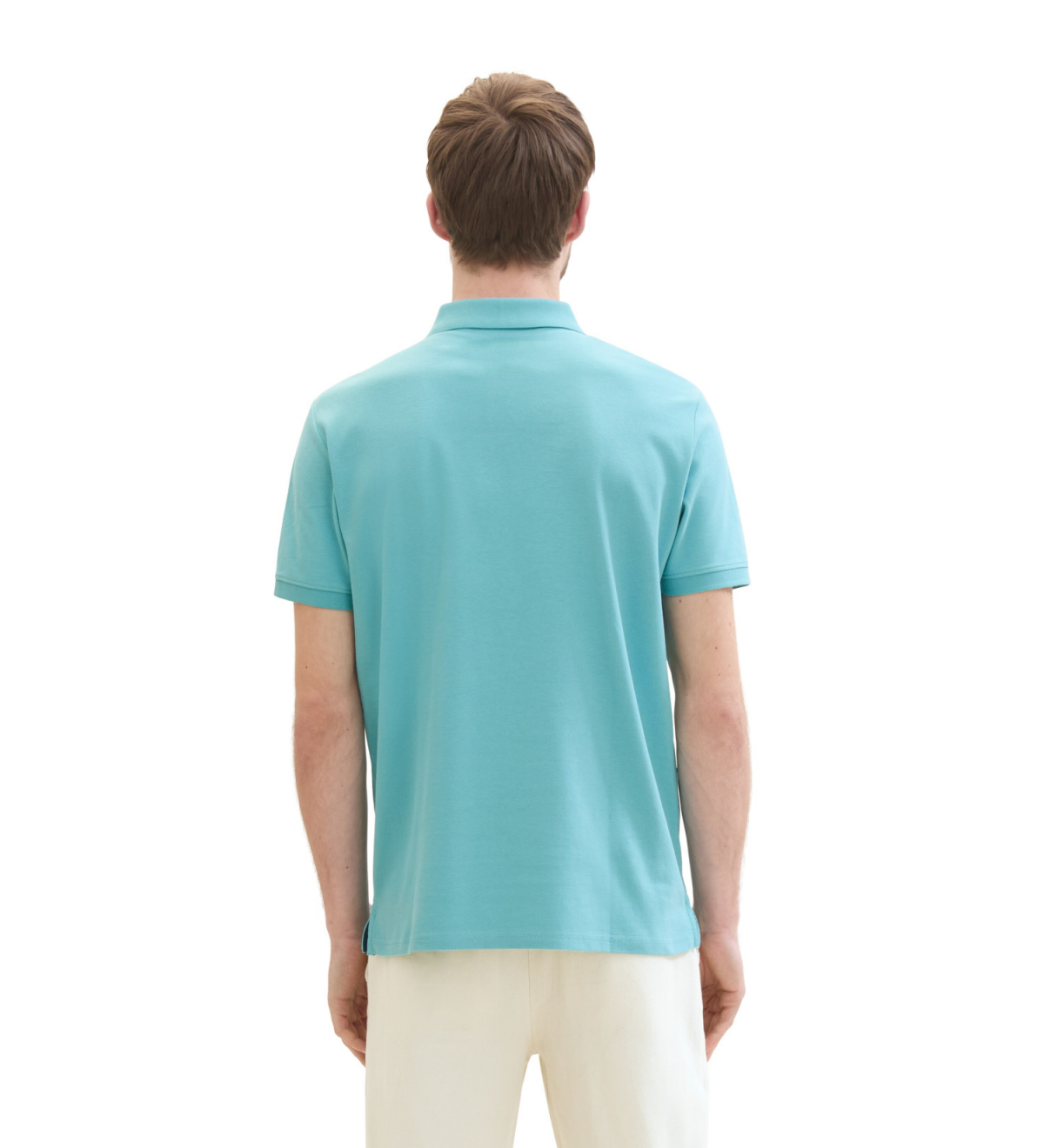 Поло Basic Polo 1031006ХХ35272 Tom Tailor Блакитний M, фото №2