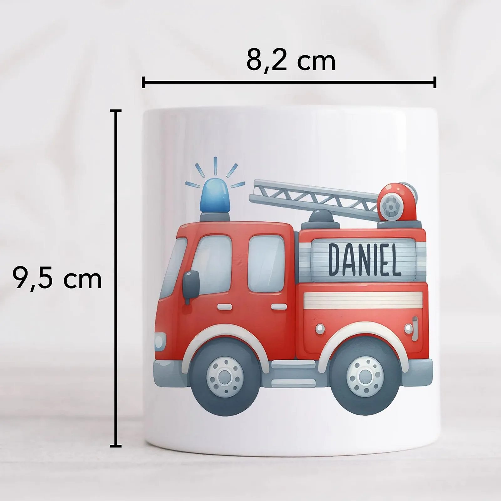 Скарбничка Fire Brigade керамічна Пожежна машина, фото №4