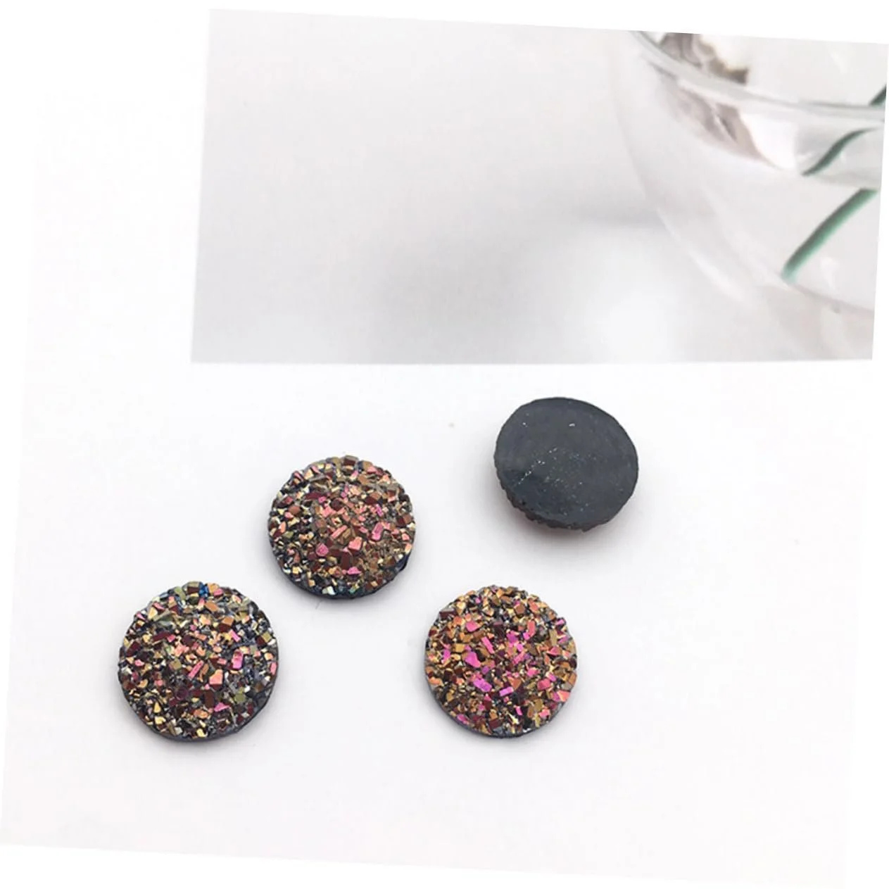 Перли для ювелірних виробів BELLIFFY Круглі, 100 штук, фото №9