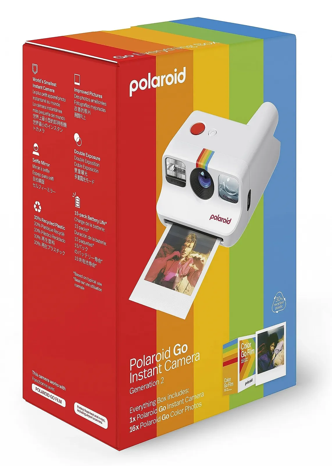 Фотокамера мгновенной печати Polaroid Go Generation 2 Everything Box White (16 фото), фото №7