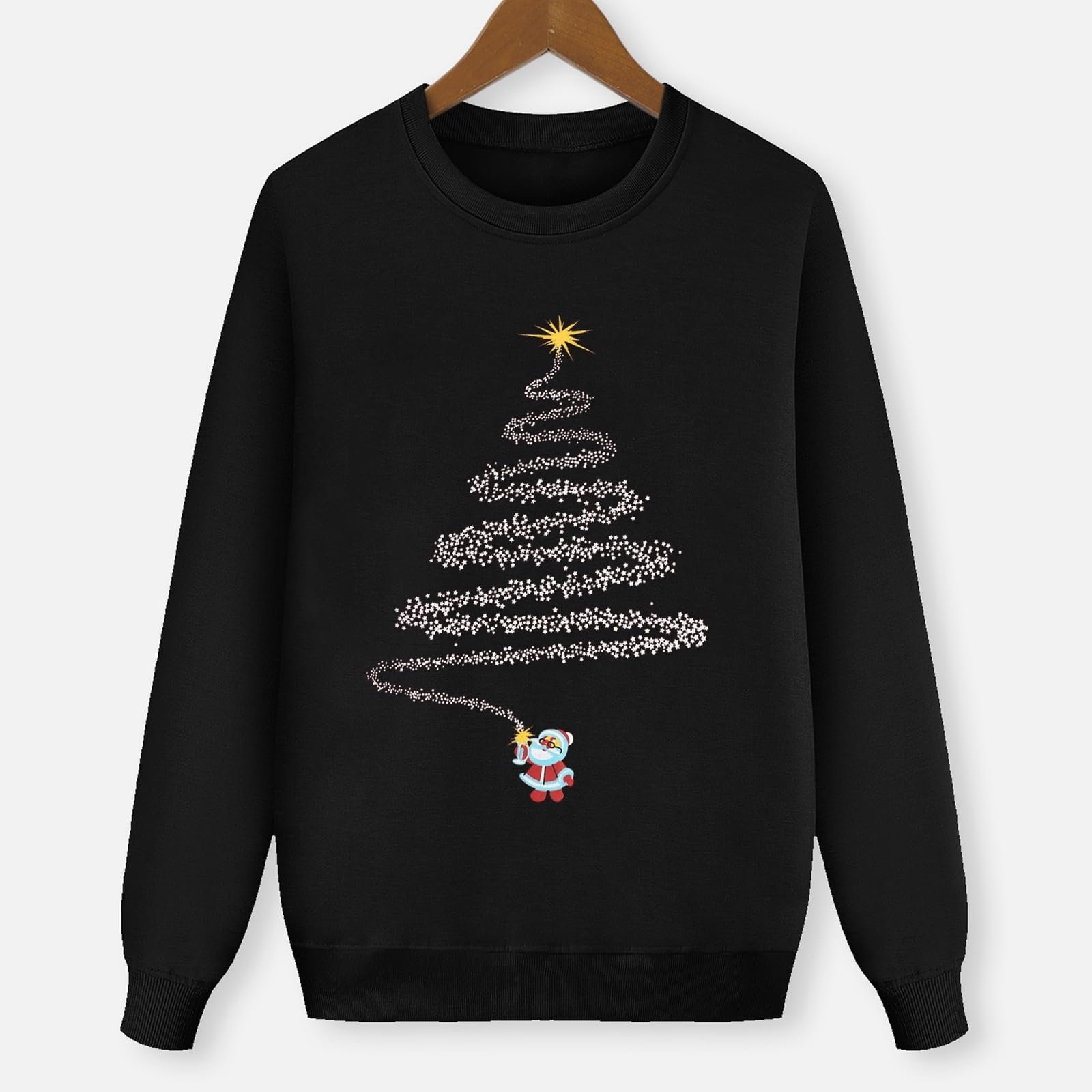 Парные рождественские свитшоты Reindeer Fun Casual Merry Christmas Loose Fit, фото №3 Парные рождественские свитшоты Reindeer Fun Casual Merry Christmas Loose Fit, фото №3