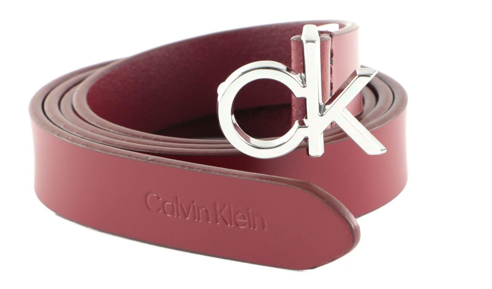 Ремень Calvin Klein Re-Lock 20 мм W80 Красная Смородина, Красная Смородина, фото №1