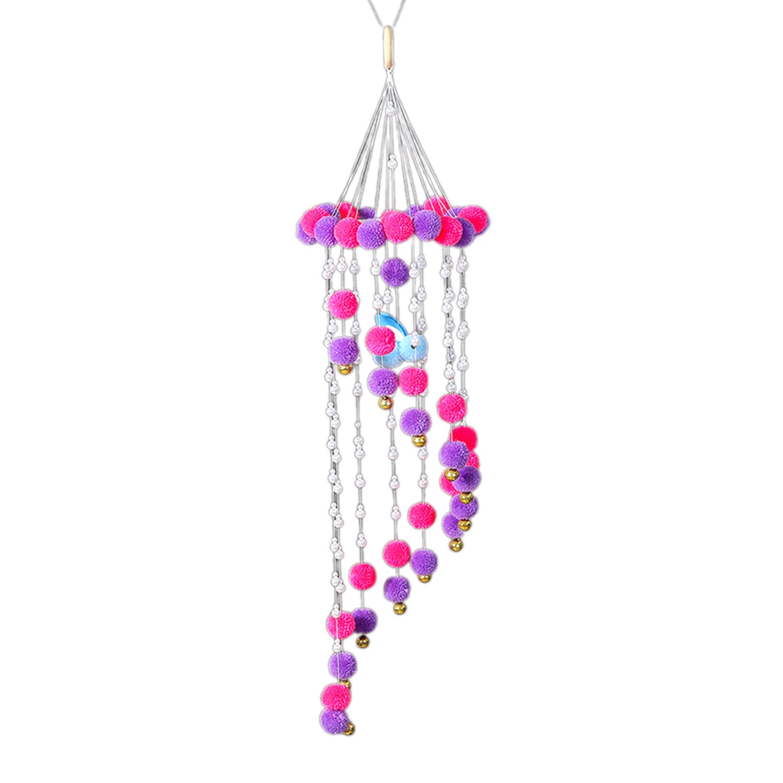 Декор Nordic Plush Rabbit Wind Chimes с имитацией бусин, фото №1