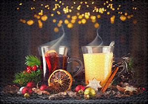 Пазл Ulmer Puzzleschmiede Christmas Magic 1000 деталей Рождественский мотив synthetic.ua - Фото 1