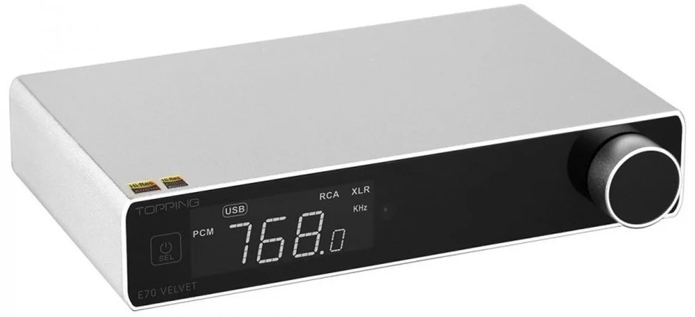 ЦАП Topping E70 TP11A Velvet Silver, фото №2