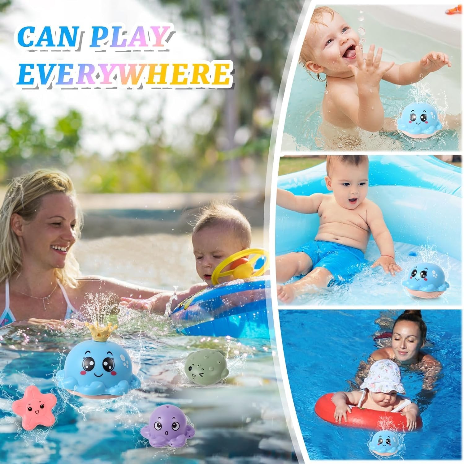 Игрушка для ванной NIWWIN для малышей, фото №3